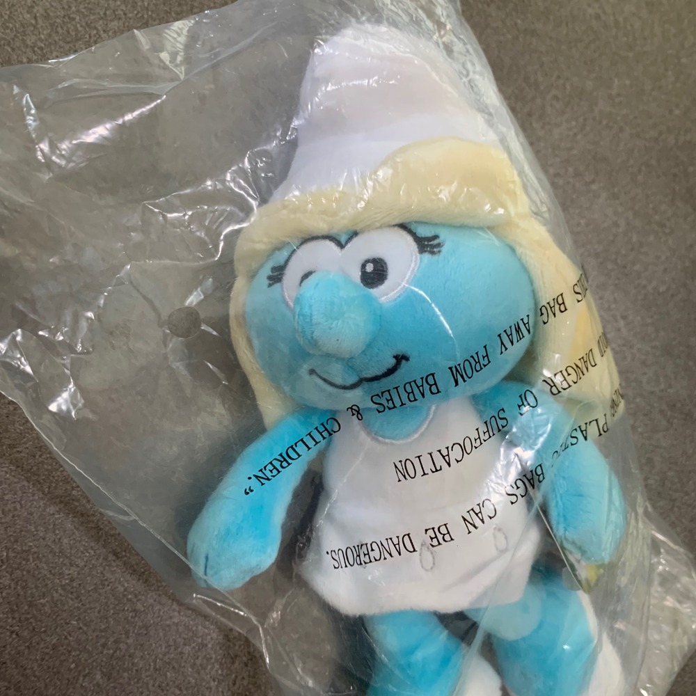 Smurfs Movie Smurfette Plush AMC Theatre 2025 Movie Exclusive Sealed Stuffed Toy